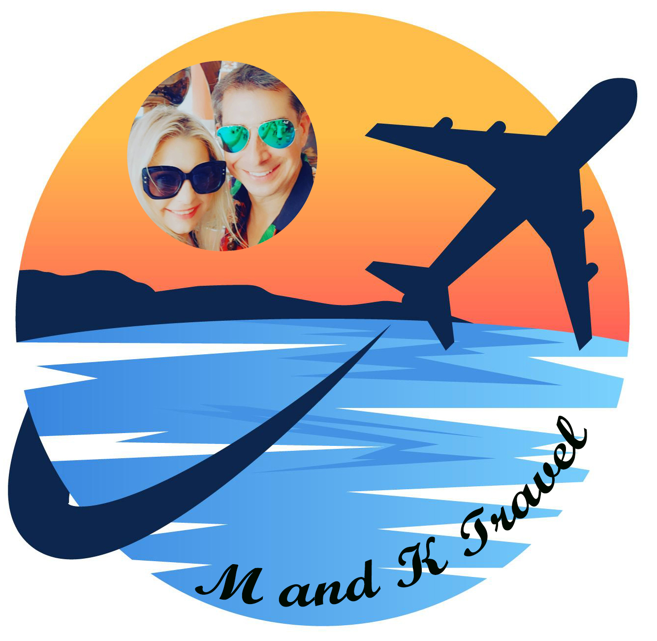 M and K Travel logo